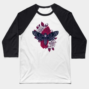 Death Moth Crystal Baseball T-Shirt